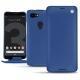 レザーケース Google Pixel 3 XL - Bleu océan ( Nappa - Pantone 293C ) 