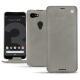 Funda de piel Google Pixel 3 XL - Acier vintage ( Pantone 403C ) 