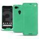 レザーケース Google Pixel 3 XL - Menthe vintage ( Pantone 562C ) 
