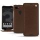 Google Pixel 3 XL leather case - Châtaigne ( Pantone 476C ) 