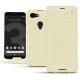 Google Pixel 3 XL leather case - Ivoire ( Sleek P C12 - White ) 