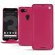 レザーケース Google Pixel 3 XL - Rose fluo
