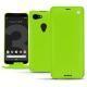 Lederschutzhülle Google Pixel 3 XL - Vert fluo