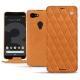 Lederschutzhülle Google Pixel 3 XL - Mandarine vintage - Couture