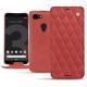 Lederschutzhülle Google Pixel 3 XL - Cerise vintage - Couture