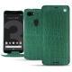 Google Pixel 3 XL leather case - Crocodile pino