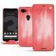 Housse cuir Google Pixel 3 XL - Rose Patine