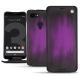 Google Pixel 3 XL leather case - Violet Patine