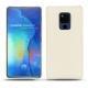 Custodia in pelle Huawei Mate 20 X - Blanc (  Nappa - White ) 