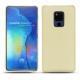Funda de piel Huawei Mate 20 X - Beige ( Nappa - Pantone 7502C ) 