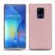 Huawei Mate 20 X leather cover - Rose ( Nappa - Pantone 2365C ) 