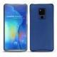 가죽 커버 Huawei Mate 20 X - Bleu océan ( Nappa - Pantone 293C ) 