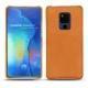 가죽 커버 Huawei Mate 20 X - Mandarine vintage ( Pantone 165C ) 