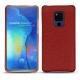 Coque cuir Huawei Mate 20 X - Tomate ( Pantone 187C ) 