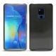 Huawei Mate 20 X leather cover - Onyx ( Black ) 