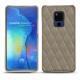 Huawei Mate 20 X leather cover - Darboun sabla - Couture