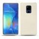 Coque cuir Huawei Mate 20 X - Blanc escumo