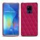 Lederschutzhülle Huawei Mate 20 X - Rose fluo - Couture