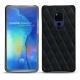 Coque cuir Huawei Mate 20 X - Dark vintage - Couture