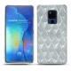 Coque cuir Huawei Mate 20 X - Platinium - Couture