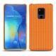 Lederschutzhülle Huawei Mate 20 X - Abaca arancio
