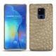 Funda de piel Huawei Mate 20 X - Autruche desert