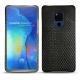 Coque cuir Huawei Mate 20 X - Serpent nero