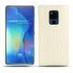 Coque cuir Huawei Mate 20 X - Crocodile milk