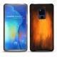 Lederschutzhülle Huawei Mate 20 X - Fauve Patine