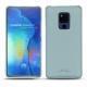 Coque cuir Huawei Mate 20 X - Bleu ciel PU