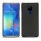Huawei Mate 20 X leather cover - Noir PU
