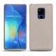 Custodia in pelle Huawei Mate 20 X - Taupe innocent