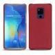 Coque cuir Huawei Mate 20 X - Rouge passion