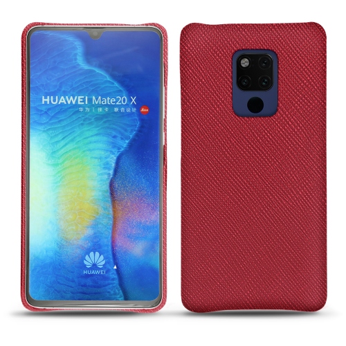 Funda de piel Huawei Mate 20 XRouge passion ( Pantone #a6192e ) 