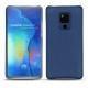 Lederschutzhülle Huawei Mate 20 X - Bleu frisson