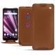 Sony Xperia XZ3 leather case - Marron ( Nappa - Pantone 1615C ) 