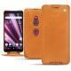 Housse cuir Sony Xperia XZ3 - Mandarine vintage ( Pantone 165C ) 