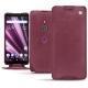 Funda de piel Sony Xperia XZ3 - Prune vintage ( Pantone 512C ) 