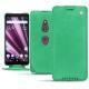Custodia in pelle Sony Xperia XZ3 - Menthe vintage ( Pantone 562C ) 