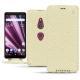 Funda de piel Sony Xperia XZ3 - Ivoire ( Sleek P C12 - White ) 