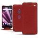 Funda de piel Sony Xperia XZ3 - Tomate ( Pantone 187C ) 