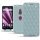 Capa em pele Sony Xperia XZ3 - Bleu ciel - Couture ( Nappa - Pantone 277C ) 