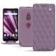 Lederschutzhülle Sony Xperia XZ3 - Lilas - Couture ( Nappa - Pantone 2645U ) 