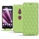 硬质真皮保护套 Sony Xperia XZ3 - Vert olive - Couture ( Nappa - Pantone 578U ) 