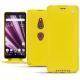 Custodia in pelle Sony Xperia XZ3 - Jaune fluo