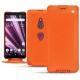 Funda de piel Sony Xperia XZ3 - Orange fluo