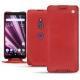 Housse cuir Sony Xperia XZ3 - Rouge troupelenc