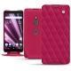 Funda de piel Sony Xperia XZ3 - Rose fluo - Couture