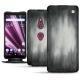 Sony Xperia XZ3 leather case - Gris Patine