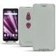 Capa em pele Sony Xperia XZ3 - Gris PU